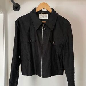 International Scene cropped vintage jacket